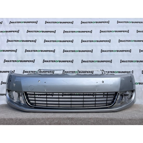 VW Golf Highline Estate Mk6 2009-2012 Front Bumper 4 Pdc + Jets Genuine [v146]