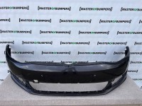 VW Sharan Sel Highline Mk2 Mpv 2011-2021 Front Bumper 4 Pdc +jets Genuine [v152]