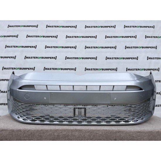 VW Caddy Life Maxi Van Cargo 2020-2024 Front Bumper 4 Pdc Silver Genuine [v144]