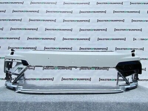 VW Tiguan R Line Mk2 2016-2020 Front Bumper In White Genuine [v21]