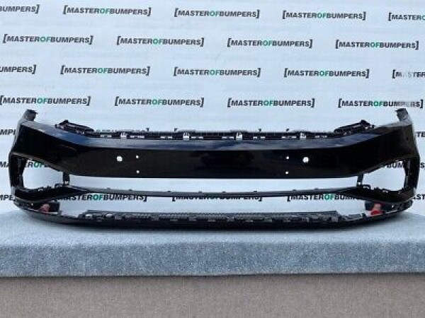 VW Passat Highline B8 Face Lifting 2020-on Front Bumper In Black Genuine [v45]