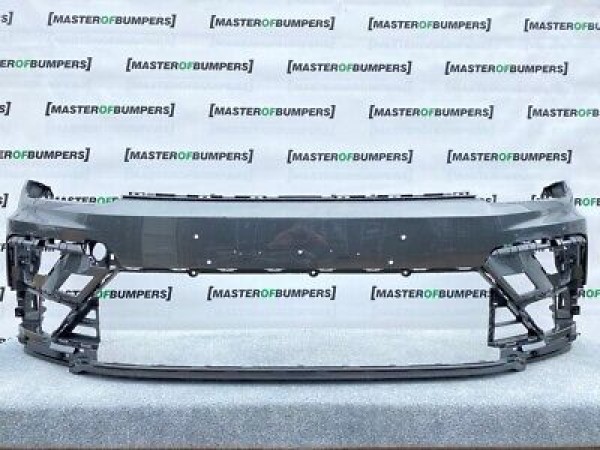 VW Tiguan R Line Mk2 2016-2020 Front Bumper In Grey 6 X Pdc Genuine [v163]