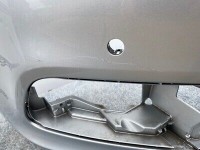 VW Polo Highline Bluemotion 6c 2014-2017 Front Bumper In Silver Genuine [v171]