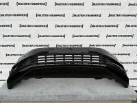 VW Touran Mk2 2015-2020 Front Bumper Black 4 Pdc + Jets Genuine Complete [v376]