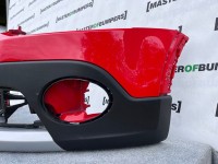 VW Cross Polo 2009-2013 Front Bumper Red With Lip Skirt Genuine [v524]