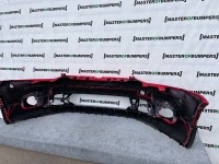 VW Cross Polo 2009-2013 Front Bumper Red With Lip Skirt Genuine [v524]