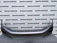 VW Passat Se B8 Face Lifting 2020-on Front Bumper Silver 6 Pdc Genuine [v595]