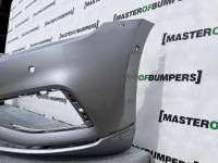 VW Passat Se B8 Face Lifting 2020-on Front Bumper Silver 6 Pdc Genuine [v595]