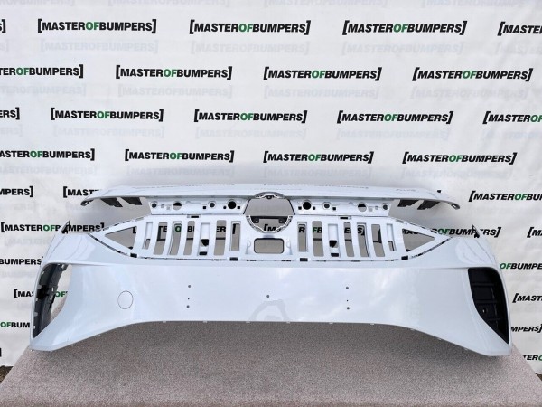 VW Id4 Id.4 Gtx Max 2021-on Front Bumper White 6 Pdc Genuine [v647]