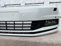 VW Touran Mk2 Highline 2015-2020 Front Bumper 4 Pdc + Jets Genuine [v833]