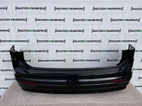 VW Tiguan R Line Suv 2016-2019 Rear Bumper W/trims 6 Pdc Genuine [v915]