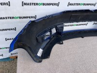 VW Touran Se Mk2 2011-2014 Front Bumper Blue No Pdc No Jets Genuine [v918]