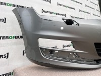 VW Golf Se Mk7 Hatchback 2013-2016 Front Bumper Grey 6 Pdc + Jets Genuine [v936]