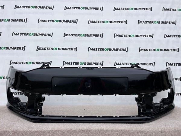 VW Polo Highline Bluemotion 6c 2014-2017 Front Bumper No Pdc Genuine [v978]