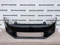 VW Polo Highline Bluemotion 6c 2014-2017 Front Bumper No Pdc Genuine [v978]