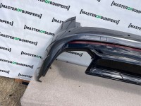 VW Touareg R Line Mk3 2018-2022 Rear Bumper Grey 6 Pdc Genuine [v18]