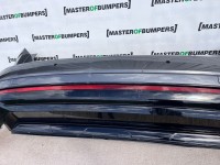 VW Touareg R Line Mk3 2018-2022 Rear Bumper Grey 6 Pdc Genuine [v18]