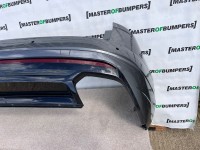 VW Touareg R Line Mk3 2018-2022 Rear Bumper Grey 6 Pdc Genuine [v18]