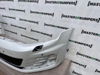 VW Golf Gti Gtd Mk7 Hatchback 2013-2016 Front Bumper 4 Pdc +jets Genuine [v70]