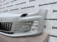 VW Golf Gti Gtd Mk7 Hatchback 2013-2016 Front Bumper 4 Pdc +jets Genuine [v70]