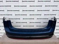 VW Id7 Areo Launch Edition Fastback 2022-on Rear Bumper 6 Pdc Genuine [v92]