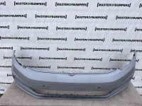 VW Touran Mk2 5t 2015-2020 Front Bumper Primered 4 Pdc No Jets Genuine [v99]