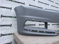 VW Touran Mk2 5t 2015-2020 Front Bumper Primered 4 Pdc No Jets Genuine [v99]