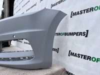 VW Touran Mk2 5t 2015-2020 Front Bumper Primered 4 Pdc No Jets Genuine [v99]