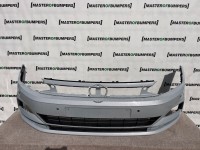 VW Polo Bluemotion Hatchback Mk6 2017-2021 Front Bumper 6 Pdc Genuine [v121]