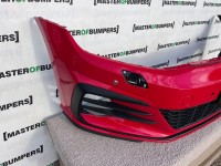 VW Golf Gti Gtd Mk7 Face Lift 2017-2019 Front Bumper 4 Pdc + Jets Genuine [v160]