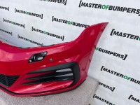 VW Golf Gti Gtd Mk7 Face Lift 2017-2019 Front Bumper 4 Pdc + Jets Genuine [v160]