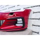 VW Golf Gti Gtd Mk7 Face Lift 2017-2019 Front Bumper 4 Pdc + Jets Genuine [v160]