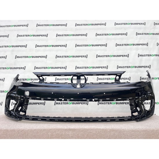 VW Polo R Line Gti Se Mk6 Lift Hatchback 2021-2024 Front Bumper Genuine [v177]