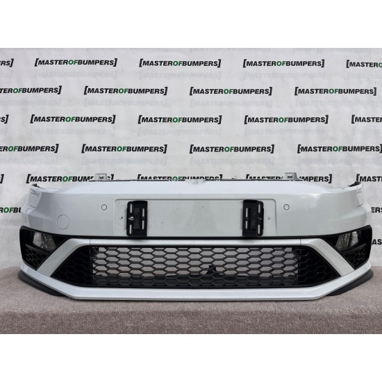 VW Polo Gti 6c Lift Hatchback 2015-2017 Front Bumper Complete Pdc Genuine [v181]