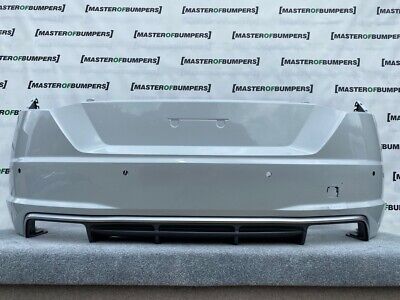 Audi Tts Mk3 Coupe Cabrio 2015-2018 Rear Bumper In White Genuine [a729]