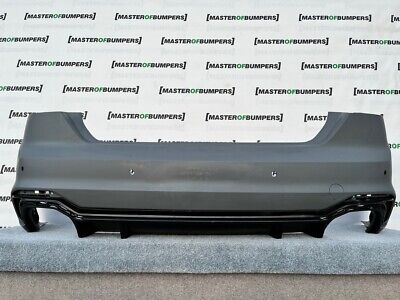 Audi Rs5 Coupe Cabrio 2016-2019 Rear Bumper In Primer W/diffuser Genuine [a810]