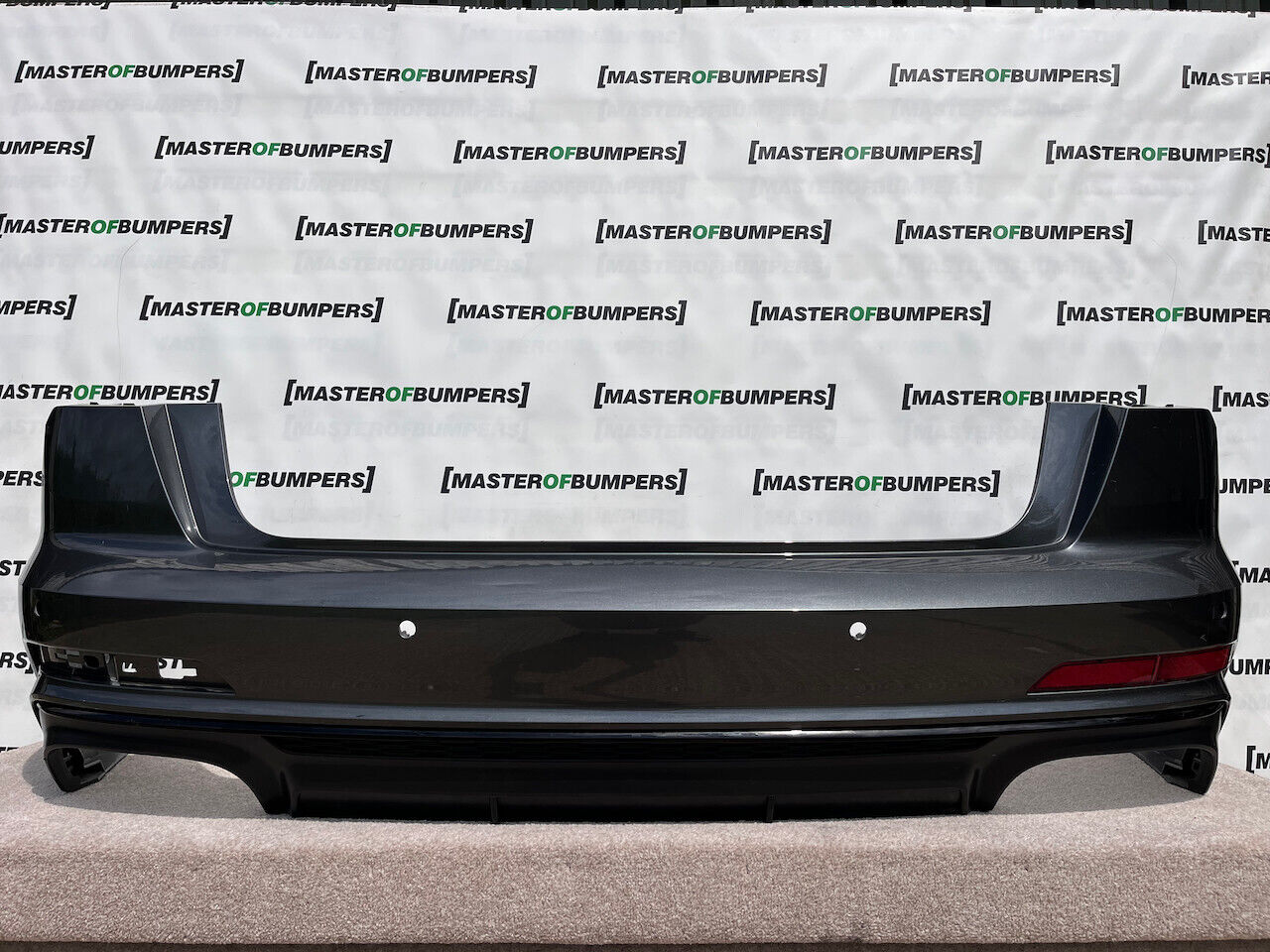 Audi S6 Saloon Only 2019-2023 Rear Bumper Grey 6 Pdc Genuine [a323]