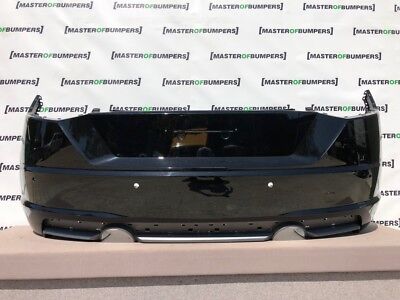 Audi Tt S Line Tts Coupe Cabrio 2015-2018 Rear Bumper Genuine [a735]