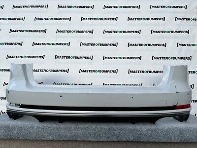 Audi S4 B9 Estate Avant Only 2016-2018 Rear Bumper 4 Pdc Genuine [a794]