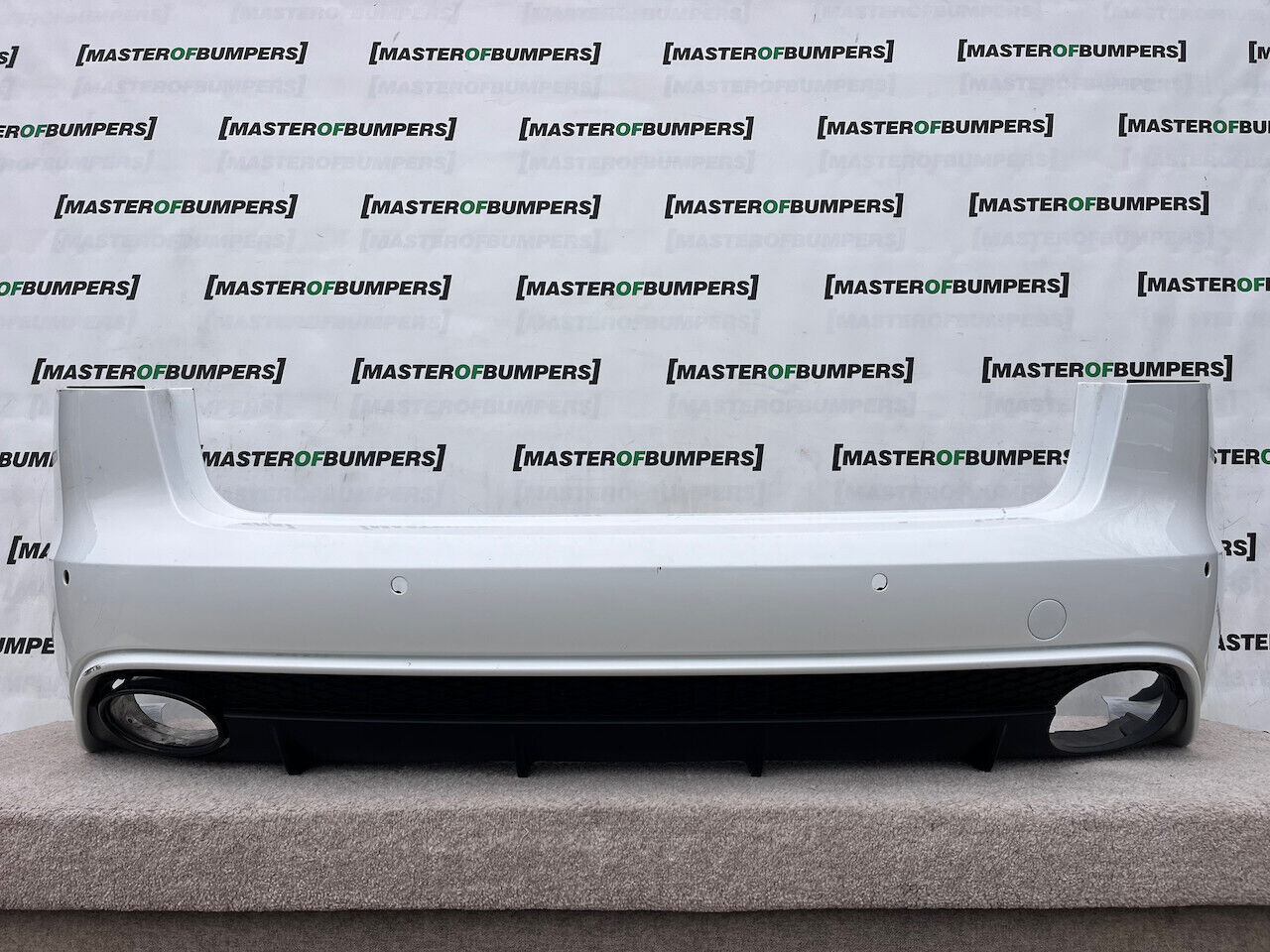 Audi Rs4 Avant Estate B8 Lift 2013-2016 Rear Bumper 4 Pdc Genuine [a120]