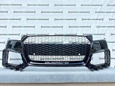 Audi Ttrs 8s Mk3 2015-2020 Front Bumper In Black Genuine [a737]