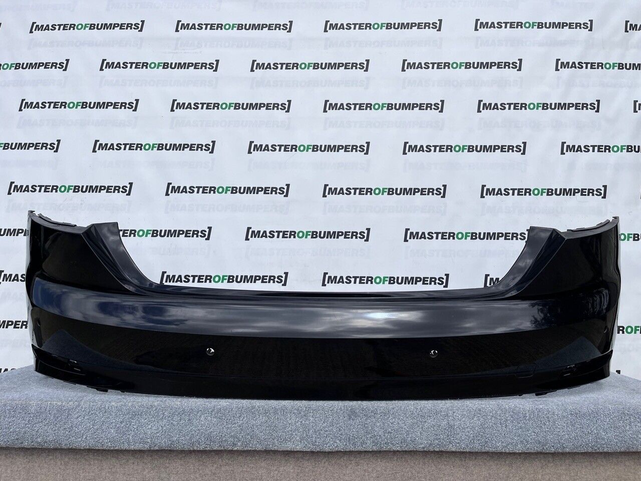 Audi S5 S Line Coupe Cabrio 2016-2019 Rear Bumper Black 4 Pdc Genuine [a48]