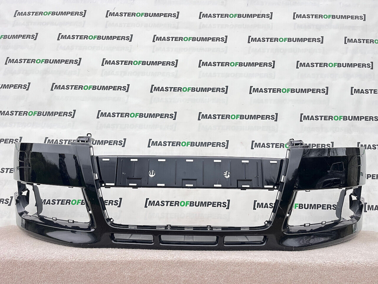 Audi Tt Coupe Cabrio Mk2 2006-2010 Front Bumper Black Genuine [a671]