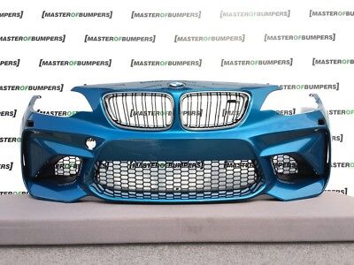 BMW M2 F87 2015-2018 Front Bumper In Blue Genuine [B10]