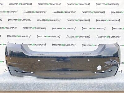 BMW 4 Series F32 F33 Coupe Cabrio 2014-2020 Rear Bumper In Black Genuine [B130]