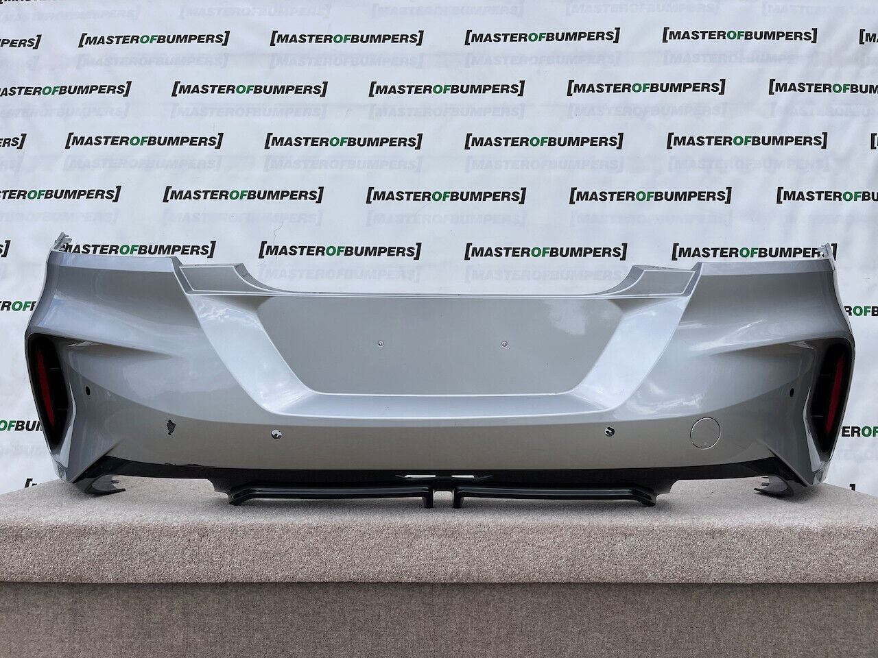 BMW Z4 M40i M Sport G29 2019-on Rear Bumper Silver 6 Pdc Genuine [B334]