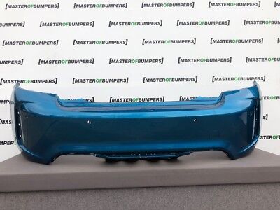 BMW M2 F87 2015-2018 Rear Bumper In Blue Genuine [B107]