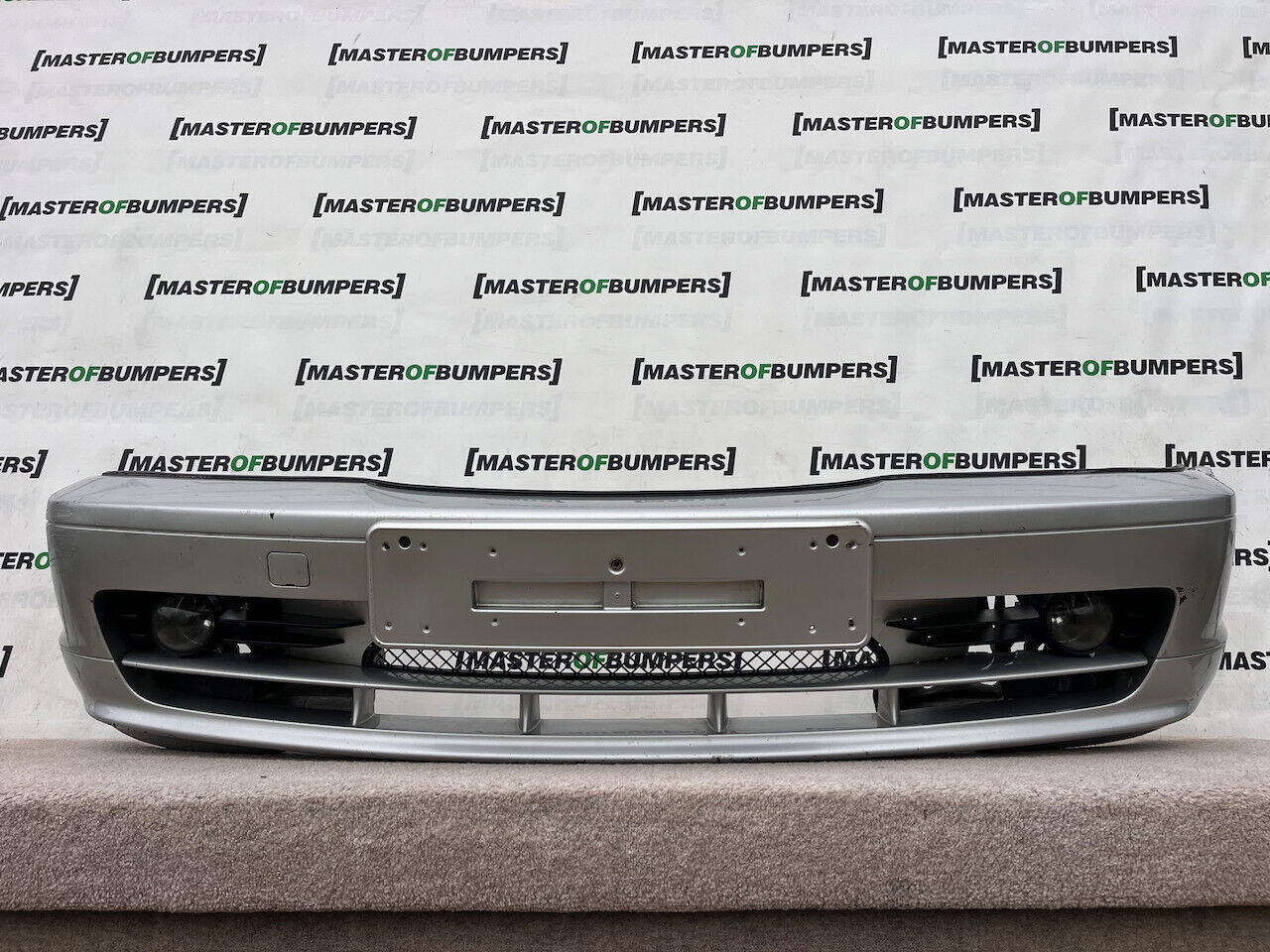 BMW 3 Series E46 Coupe Cabrio 1998-2002 Front Bumper Silver Genuine [B122]