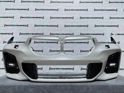 BMW X1 F48 Lci M Sport 2020-on Front Bumper In White No Pdc Genuine [B951]