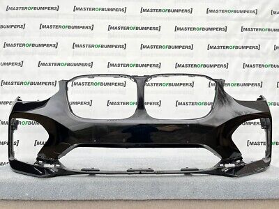 BMW X4 X Line X Drive G02 Lci 2018-2021 Front Bumper Black 6 Pdc Genuine [B678]